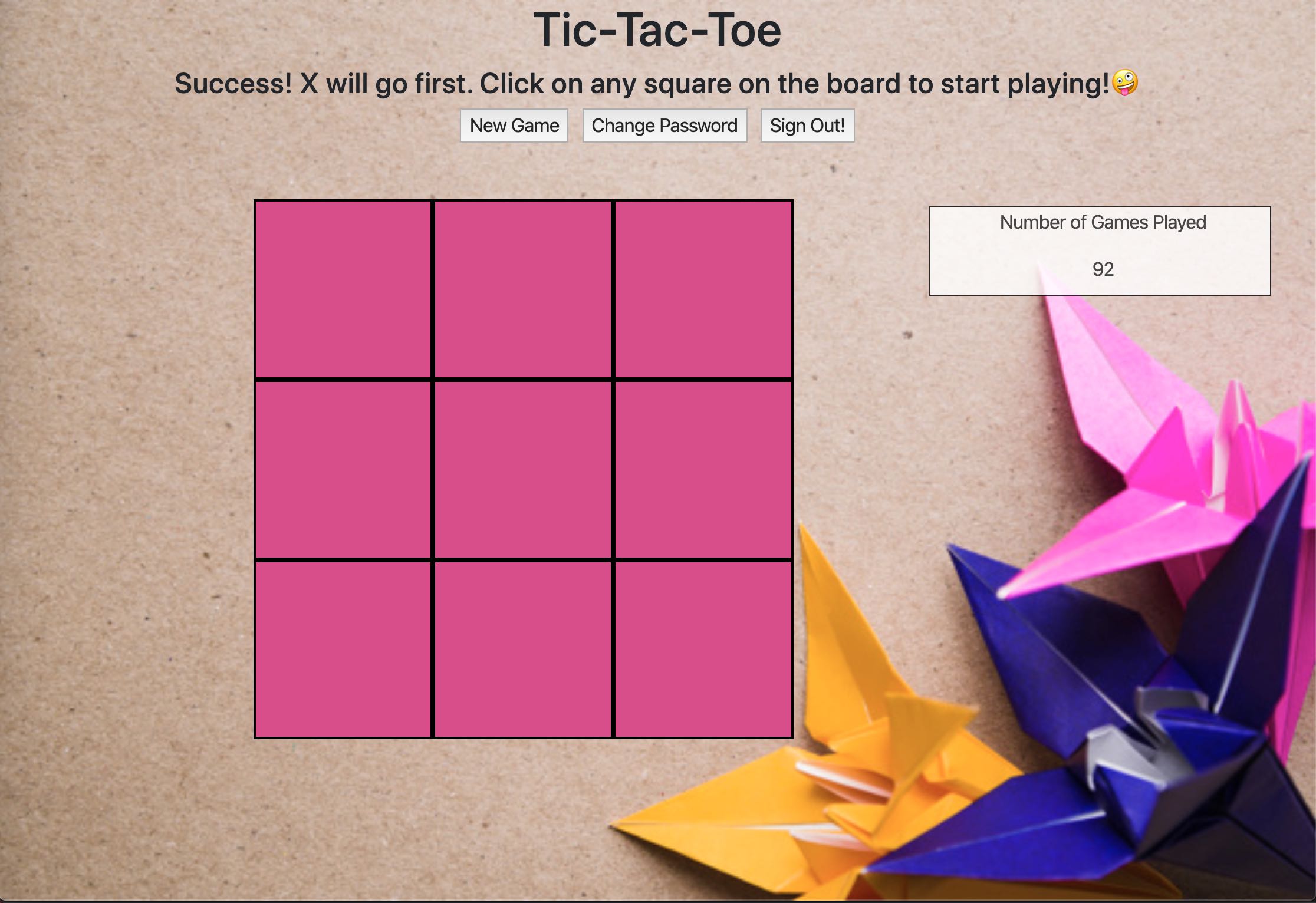 tic-tac-toe project image